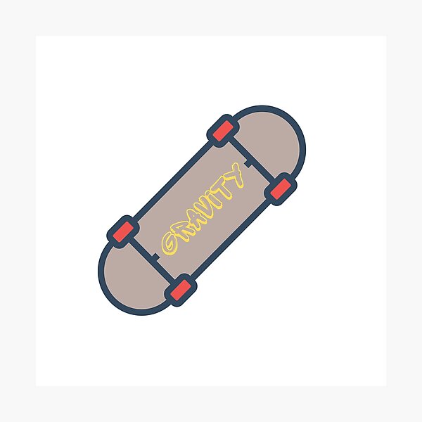 Item preview, cool skateboard designed and sold by Mukari.
