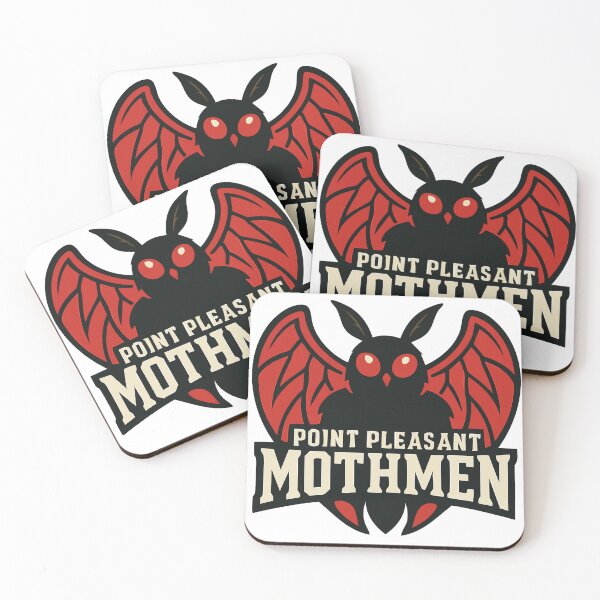 Item preview, Mothman Sports Logo – Point Pleasant Team Mascot designed and sold by Folk Bestiary.