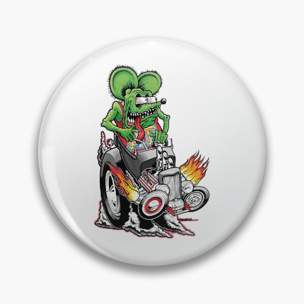 Item preview, Rod Vintage Groovy Cartoon Hot Monster Rat designed and sold by Kurt-Gigantic.