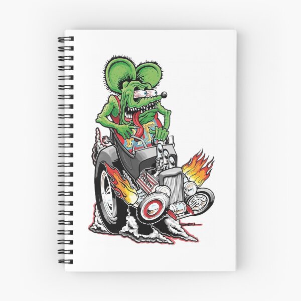 Item preview, Rod Vintage Groovy Cartoon Hot Monster Rat designed and sold by Kurt-Gigantic.