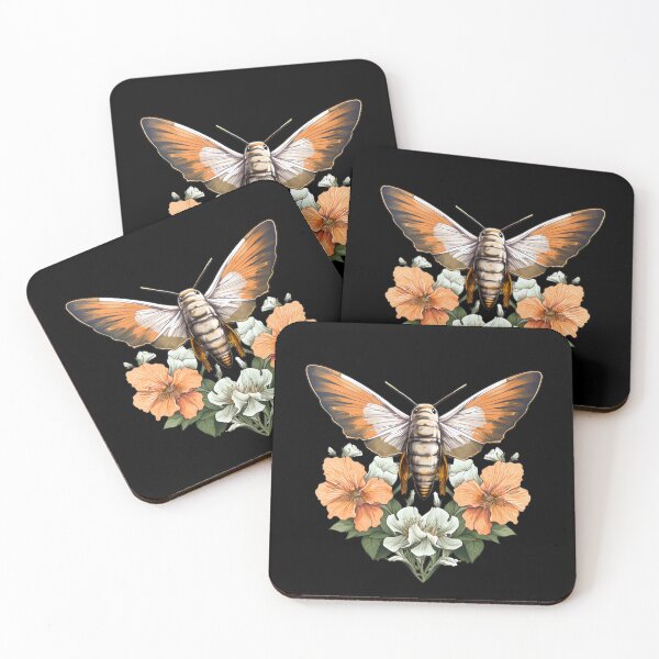 Item preview, Hummingbird hawk-moth | designed and sold by DerSenat.