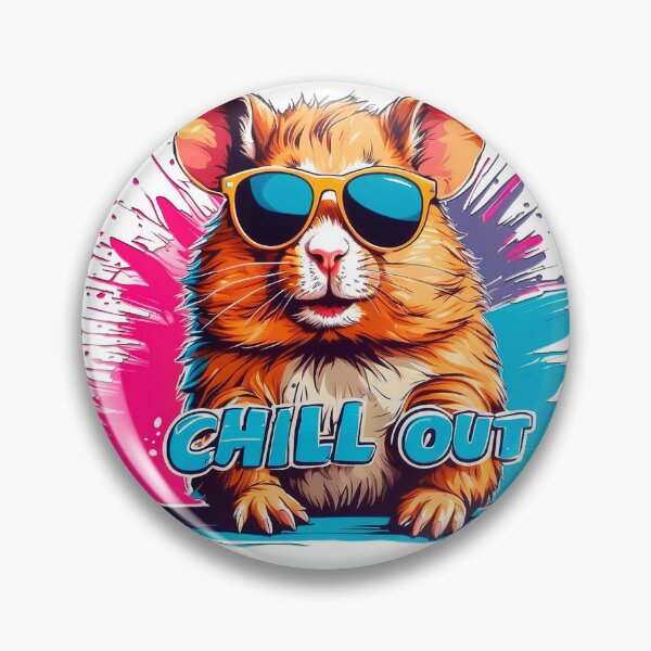 Item preview, Hamster "Chill out" designed and sold by Framelo.