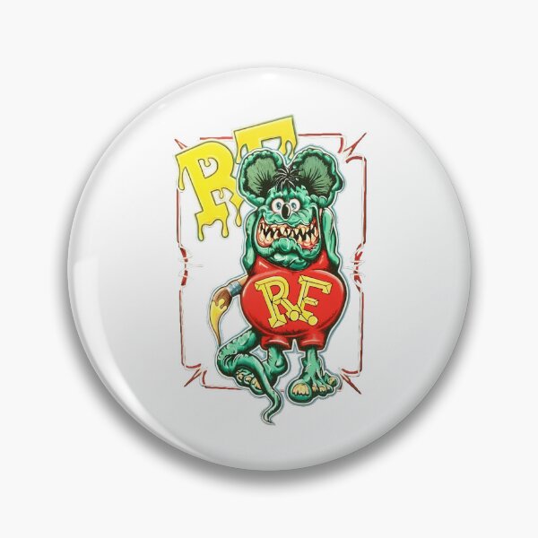 Item preview, Rod Vintage Rat Monster Cartoon Groovy Hot designed and sold by Kurt-Gigantic.