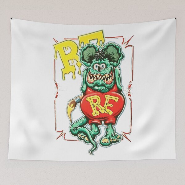 Item preview, Rod Vintage Rat Monster Cartoon Groovy Hot designed and sold by Kurt-Gigantic.