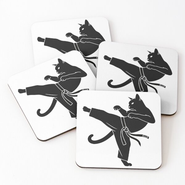 Item preview, Karate Kitty designed and sold by Amir Faysal.