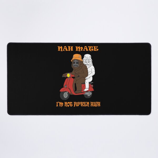 Item preview, Sassy The Sasquatch Big foot  Being High is Good :  Stoner Weed cartoon designed and sold by FEBRICAST.
