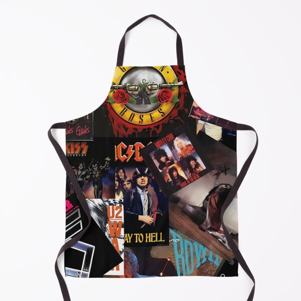Delantal Divertido De Grateful Dead – Chef Vintage Para Cocinar Con Estilo Rock (Regalo Original)