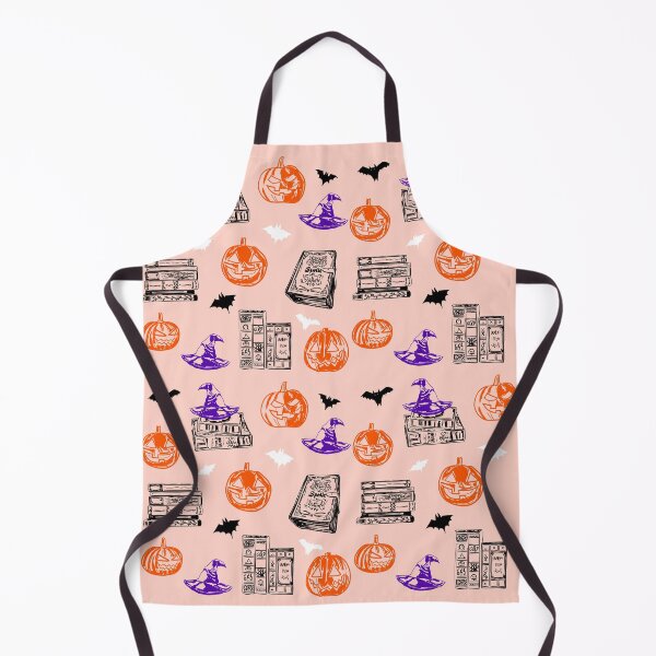 Item preview, Halloween Witch Bookish Pattern designed and sold by MaiZephyr.