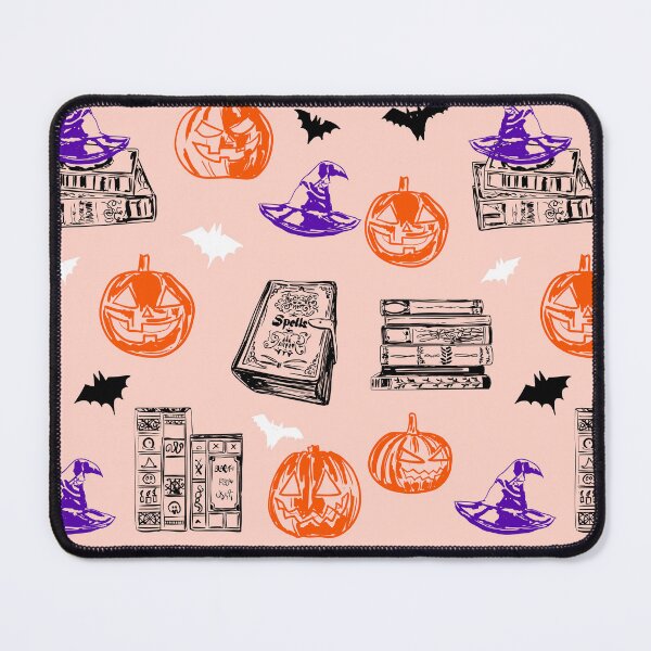 Item preview, Halloween Witch Bookish Pattern designed and sold by MaiZephyr.