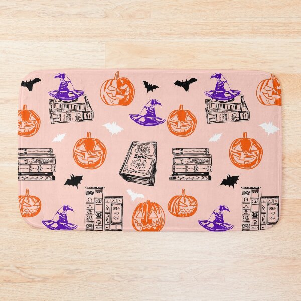 Item preview, Halloween Witch Bookish Pattern designed and sold by MaiZephyr.