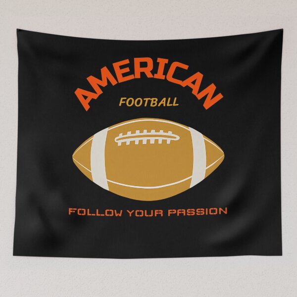 Item preview, American-Football-Follow-Your-Passion-(1) designed and sold by haririmccun.