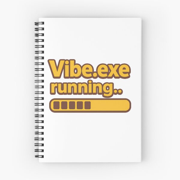 Item preview, Vibe.exe running.. designed and sold by Programming Jokes.