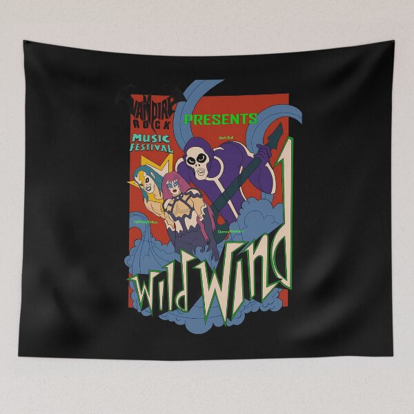Item preview, Vampire Rock Wild Wind Poster designed and sold by JokeWormstalDe.