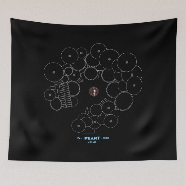 Item preview,  Legendary Drummers - It'S Pronounced Piert designed and sold by JokeWormstalDe.
