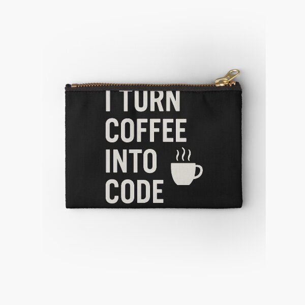 Item preview, I Turn Coffee into Code designed and sold by Grand Illusions.
