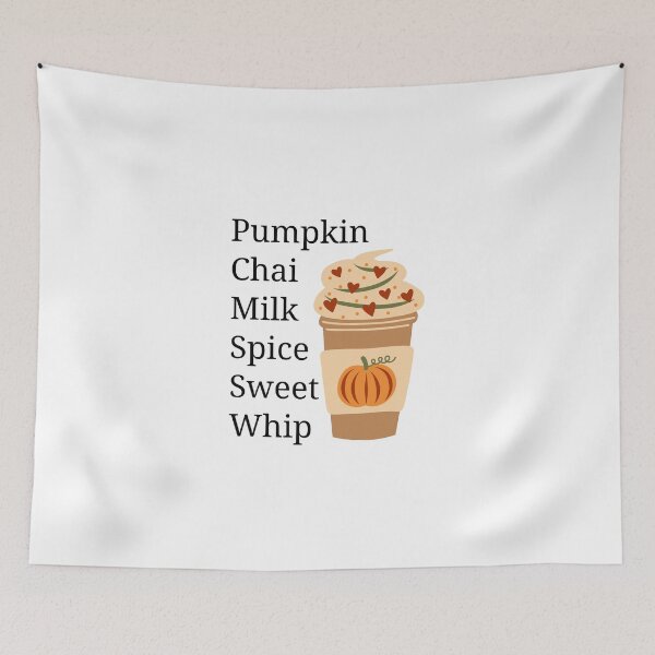 Item preview, Pumpkin Chai Cozy Autumn Fall Drink Illustration Cozy fall babe Fall girl Fall guy Autumn lover designed and sold by luckyhue.