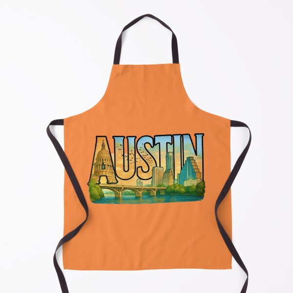 Item preview, Austin, Texas — Landmark Typography Art designed and sold by Myra365Art.
