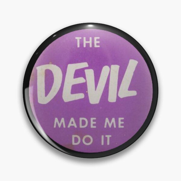 Item preview, the devil made me do it vintage art designed and sold by empir3ants.