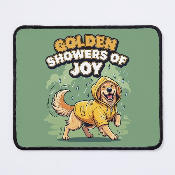 Item preview, Golden Showers of Joy designed and sold by Amir Faysal.