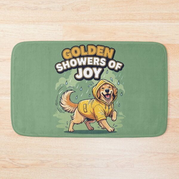 Item preview, Golden Showers of Joy designed and sold by Amir Faysal.