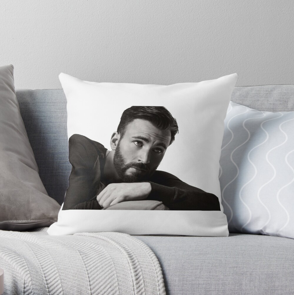 chris evans plush pillow