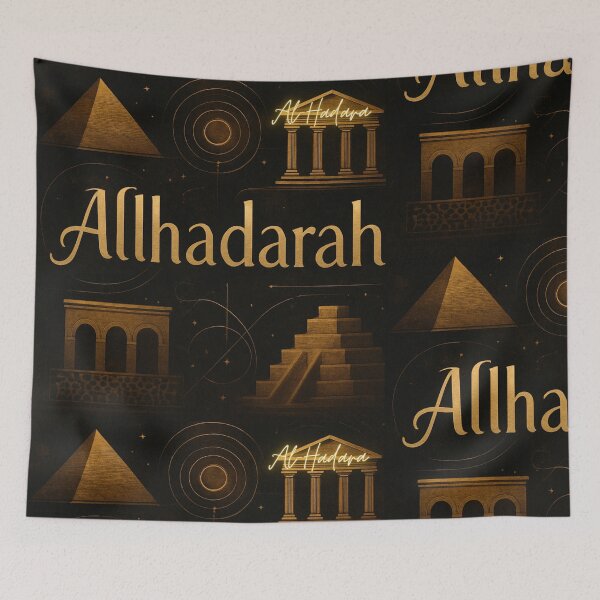 Item preview, Allhadarah – Golden Ancient Civilizations Design designed and sold by Mohame2.