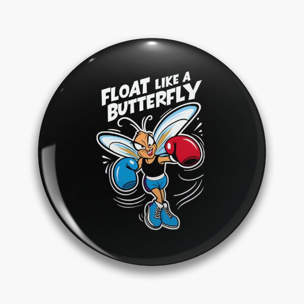 Item preview, Boxing-Butterfly--Muhammad-Ali-Inspired designed and sold by immenalf.