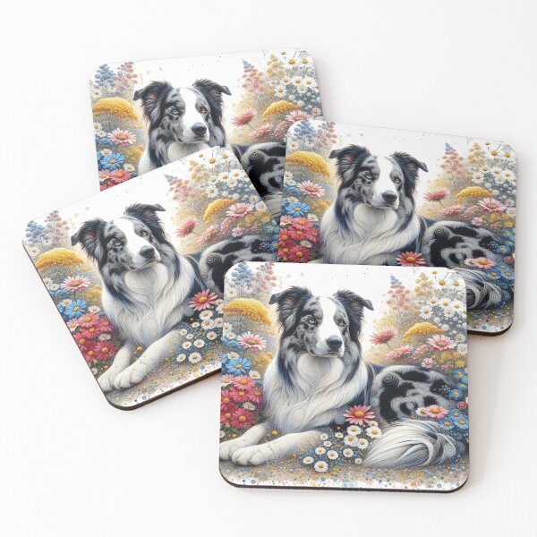 Item preview, Dog Among Vibrant Wildflowers designed and sold by Wags & Tails.