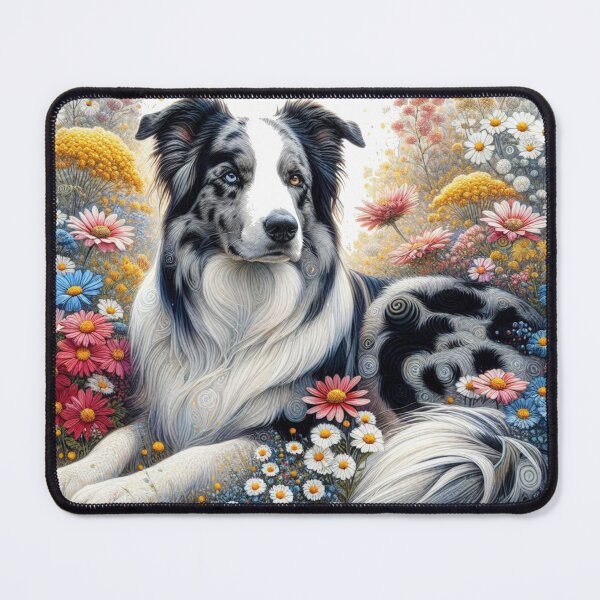 Item preview, Dog Among Vibrant Wildflowers designed and sold by Wags & Tails.