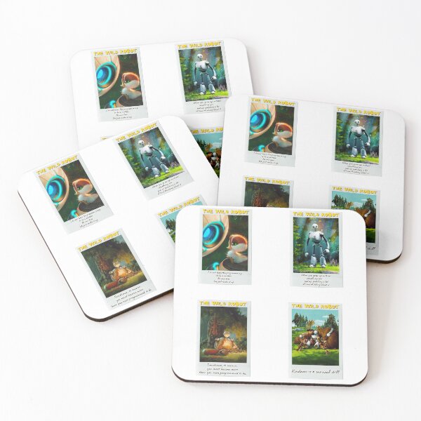 Item preview, The Wild Robot Movie HD Sticker Set / T Shirt designed and sold by DiverseDazzle.