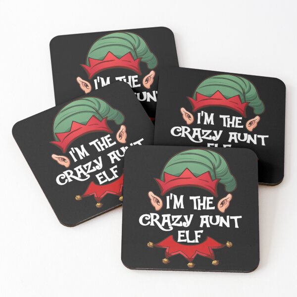 Item preview, Christmas Elf Pajama Gift I_m the Crazy Aunt Elf Christmas designed and sold by darcyselo.