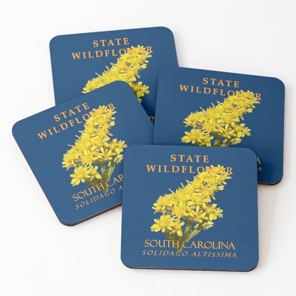 Item preview, South Carolina Territory Wild Flower Solidago designed and sold by taiche.