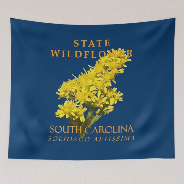 Item preview, South Carolina Territory Wild Flower Solidago designed and sold by taiche.