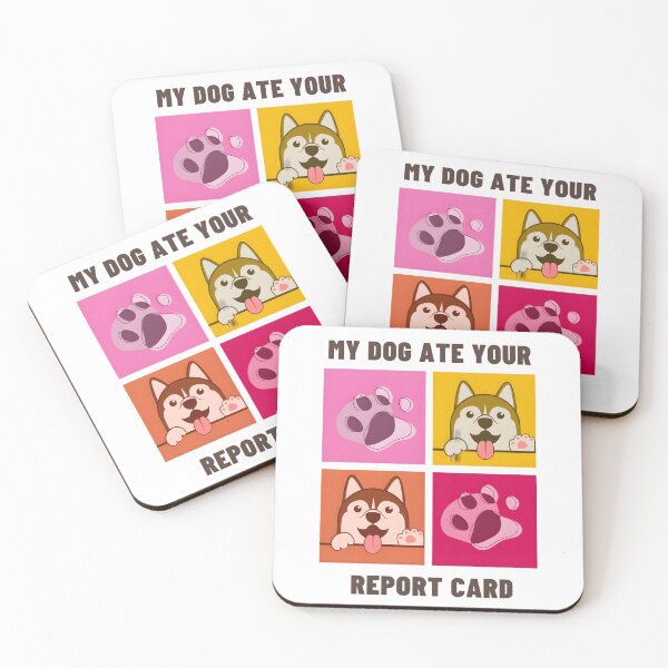Item preview, My Dog Ate Your Report Card , Funny Dog Lover Design designed and sold by aesthetNest.