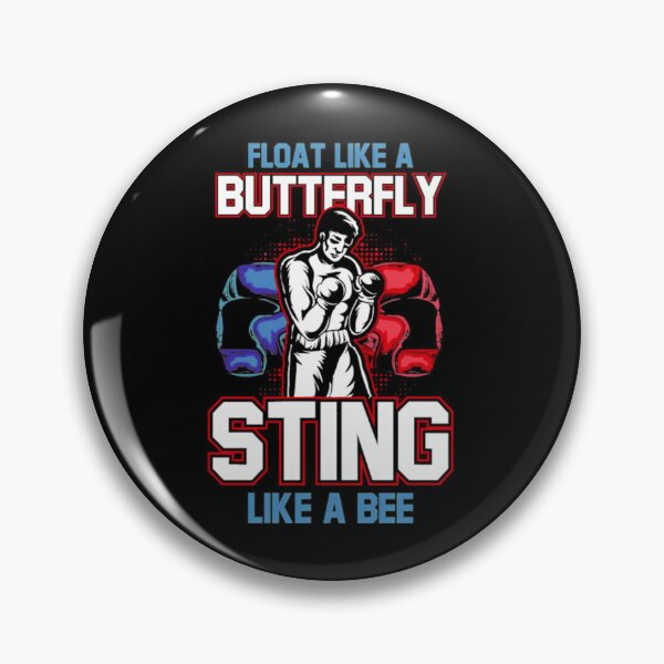 Item preview, Boxing-Float-Like-A-Butterfly-Sting-Like-A-Bee designed and sold by miquels.