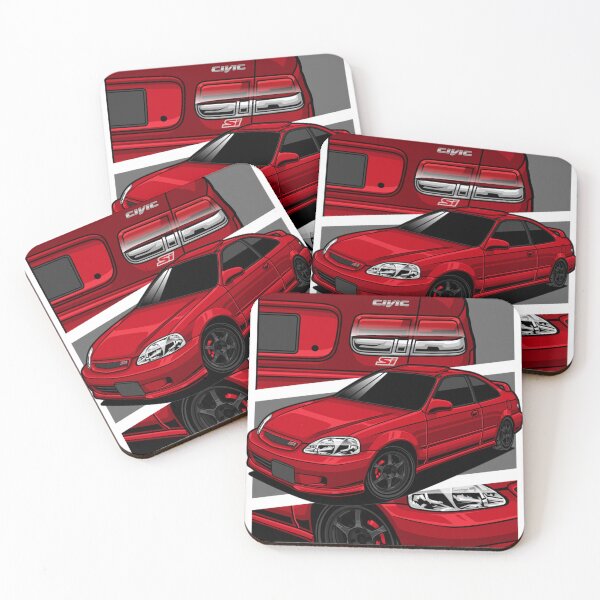 Item preview, Honda Civic Si 2000 Red designed and sold by MistiWilliams9.