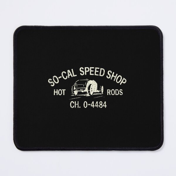 Item preview, So-Cal speed shop hot rods - white print designed and sold by retropetrol.
