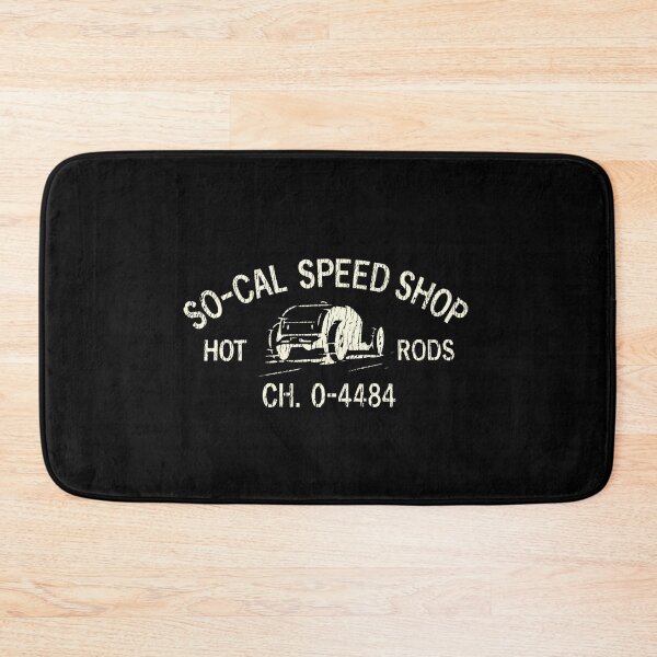 Item preview, So-Cal speed shop hot rods - white print designed and sold by retropetrol.