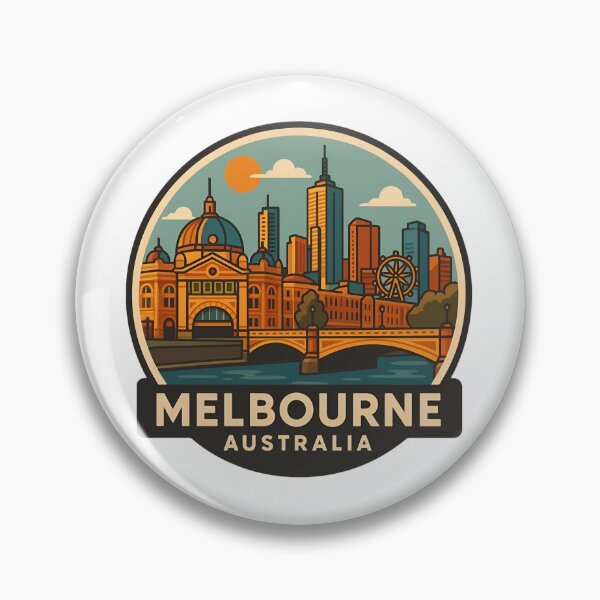 Aperçu de l'œuvre Melbourne, Australie créée et vendue par LoveLabDesign.