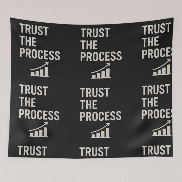 Item preview, Trust The Process designed and sold by Grand Illusions.
