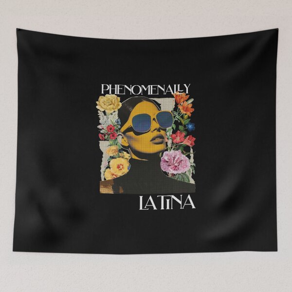Item preview, Phenomenally Latina Groovy Retro Flower designed and sold by dudelinart.