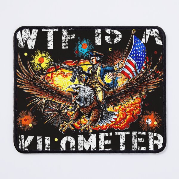 Item preview,  Retro Wtf Is A Kilometer Funny Patriotic American Freedom designed and sold by MistiWilliams9.