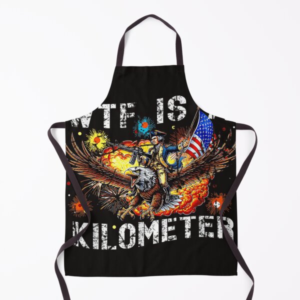 Item preview,  Retro Wtf Is A Kilometer Funny Patriotic American Freedom designed and sold by MistiWilliams9.