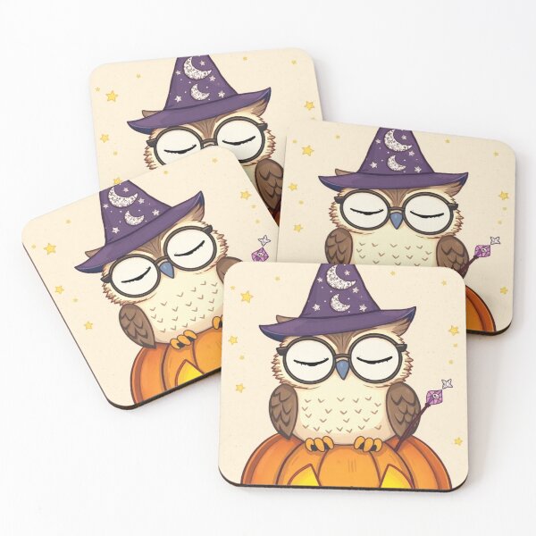 Item preview, Kawaii Halloween Owl | Cute Witch Owl on Pumpkin T-Shirt designed and sold by ArmaanArts.