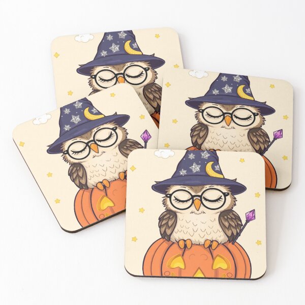 Item preview, Spooky Kawaii Owl with Candy Corn | Halloween Owl T-Shirt designed and sold by ArmaanArts.