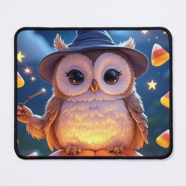 Item preview, Magical Owl on Pumpkin | Cute Kawaii Halloween Night T-Shirt designed and sold by ArmaanArts.