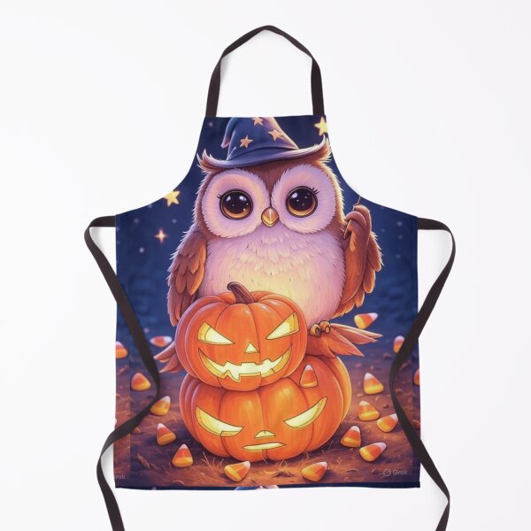 Item preview, Cute Owl Witch Hat | Kawaii Pumpkin Halloween T-Shirt designed and sold by ArmaanArts.
