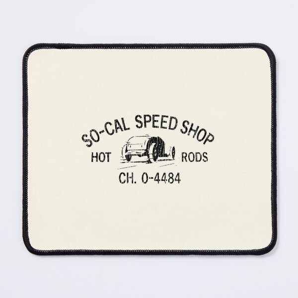 Item preview, So-Cal speed shop hot rods - black print designed and sold by retropetrol.