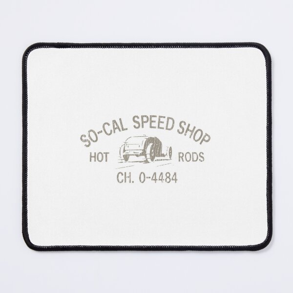 Item preview, So-Cal speed shop hot rods - aluminum print designed and sold by retropetrol.