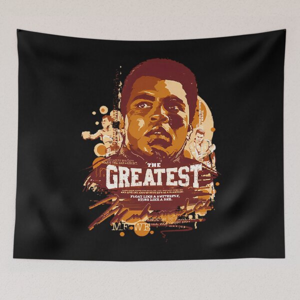 Item preview, Boxing-Legend-Quote-Art-For-Sports-Inspiration-Fans-Gift-For-Muhammad-Ali-Supporters designed and sold by aalandkab.